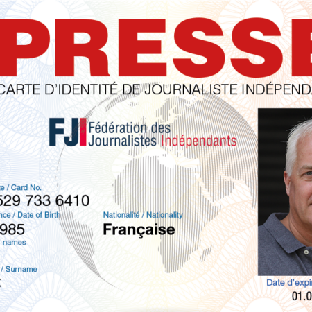 carte de presse